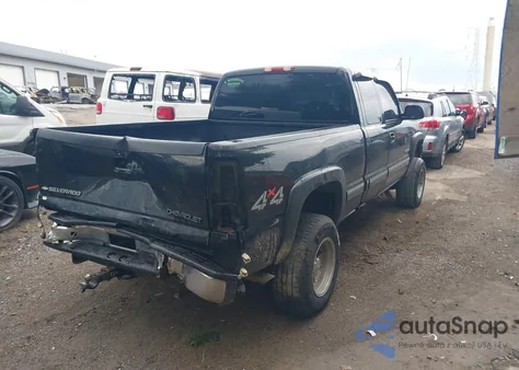 2001 Chevrolet Silverado 2500Hd Lt из США, поврежденный, VIN 1GCHK29U41E258086